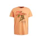 T-Shirt von PME LEGEND, in der Farbe Orange, andere Perspektive, Vorschaubild