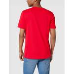 T-Shirt von Christian Berg Men, in der Farbe Rot, aus Baumwolle, andere Perspektive, Vorschaubild