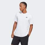 Funktionsshirt von Adidas, in der Farbe Weiss, aus Polyester, andere Perspektive, Vorschaubild