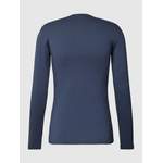 Langarm Shirt von Emporio Armani, in der Farbe Blau, aus Baumwolle, andere Perspektive, Vorschaubild