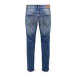 Slim Fit Jeans von Only & Sons, in der Farbe Blau, andere Perspektive, Vorschaubild