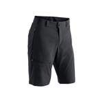 Sportshorts von maier sports, in der Farbe Schwarz, aus Polyester, andere Perspektive, Vorschaubild