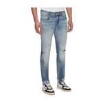 Slim Fit Jeans von 7 For All Mankind, in der Farbe Blau, aus Baumwolle, Vorschaubild