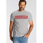 T-Shirt von H.I.S, in der Farbe Grau, aus Jersey, andere Perspektive, Vorschaubild