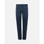 Slim Fit Jeans von Emporio Armani, in der Farbe Blau, aus Baumwolle, andere Perspektive, Vorschaubild