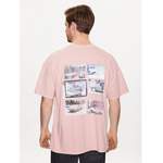 T-Shirt von BDG Urban Outfitters, in der Farbe Rosa, aus Baumwolle, andere Perspektive, Vorschaubild