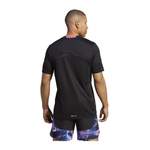 Funktionsshirt von adidas Performance, in der Farbe Schwarz, aus Polyester, andere Perspektive, Vorschaubild