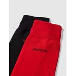 Socke von HUGO, in der Farbe Rot, aus Baumwolle, andere Perspektive, Vorschaubild