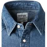 Jeanshemd von Wrangler, aus Baumwolle, andere Perspektive, Vorschaubild