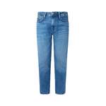 Slim Fit Jeans, in der Farbe Blau, aus Baumwolle, Vorschaubild