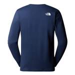 Langarm Shirt von The North Face, in der Farbe Blau, aus Baumwolle, andere Perspektive, Vorschaubild