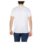 T-Shirt von Armani Exchange, in der Farbe Weiss, aus Baumwolle, andere Perspektive, Vorschaubild