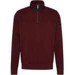 Sweatshirt von Bugatti, in der Farbe Rot, aus Polyester, andere Perspektive, Vorschaubild