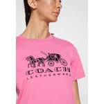 T-Shirt von Coach, in der Farbe Rosa, andere Perspektive, Vorschaubild