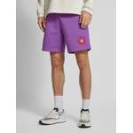 Shorts von CHAMPION, in der Farbe Lila, aus Polyester, andere Perspektive, Vorschaubild