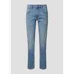 Slim Fit Jeans von QS, in der Farbe Blau, aus Baumwolle, Vorschaubild