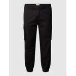 Cargohose von Calvin Klein Jeans Plus, in der Farbe Schwarz, aus Baumwolle, Vorschaubild
