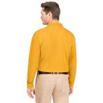 Langarm Shirt von marco donati, in der Farbe Orange, aus Baumwolle, andere Perspektive, Vorschaubild