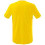 T-Shirt von erima, in der Farbe Gelb, aus Polyester, andere Perspektive, Vorschaubild