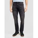 Slim Fit Jeans von GARCIA, in der Farbe Schwarz, aus Polyester, andere Perspektive, Vorschaubild