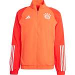 Sweatjacke von Adidas, in der Farbe Rot, aus Polyamid, Vorschaubild