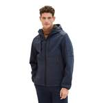 Softshelljacke von Tom Tailor, in der Farbe Blau, aus Polyester, andere Perspektive, Vorschaubild