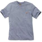 T-Shirt von Carhartt, in der Farbe Grau, aus Baumwolle, andere Perspektive, Vorschaubild