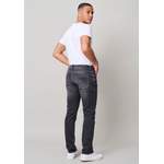 Slim Fit Jeans von Blend, in der Farbe Grau, aus Baumwolle, andere Perspektive, Vorschaubild