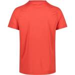 T-Shirt von CMP, in der Farbe Rot, aus Polyester, andere Perspektive, Vorschaubild