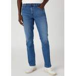Slim Fit Jeans von Wrangler, aus Baumwolle, andere Perspektive, Vorschaubild