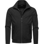 Outdoorjacke von Ragwear, in der Farbe Schwarz, andere Perspektive, Vorschaubild