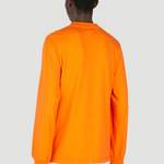 Langarm Shirt von Carne Bollente, in der Farbe Orange, andere Perspektive, Vorschaubild
