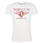 T-Shirt von Top Gun, in der Farbe Rot, aus Baumwolle, andere Perspektive, Vorschaubild