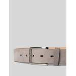 Ledergürtel von Lloyd Men's Belts, in der Farbe Grau, aus Leder, andere Perspektive, Vorschaubild