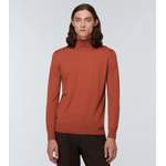 Rollkragenpullover von Loro Piana, in der Farbe Rot, andere Perspektive, Vorschaubild