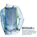 Sweatshirt von Colmar, in der Farbe Blau, aus Baumwolle, andere Perspektive, Vorschaubild