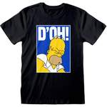 T-Shirt von The Simpsons, in der Farbe Schwarz, aus Baumwolle, Vorschaubild