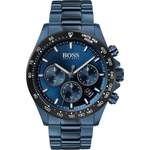 Herren-Armbanduhr von Boss, in der Farbe Blau, aus Edelstahl, andere Perspektive, Vorschaubild