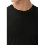 T-Shirt von Zimmerli, in der Farbe Schwarz, aus Baumwolle, andere Perspektive, Vorschaubild