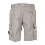 Shorts von Stone Island, in der Farbe Grau, andere Perspektive, Vorschaubild