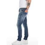Slim Fit Jeans von Replay, in der Farbe Blau, andere Perspektive, Vorschaubild