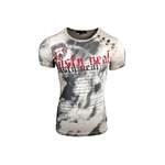 T-Shirt von Rusty Neal, in der Farbe Grau, aus Baumwolle, andere Perspektive, Vorschaubild