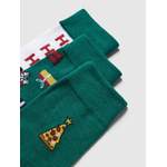 Socke von jack & jones, in der Farbe Grün, aus Polyester, andere Perspektive, Vorschaubild
