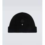 Herren-Mütze von Moncler Genius, in der Farbe Schwarz, andere Perspektive, Vorschaubild