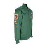 Bomberjacke von Mitchell & Ness, in der Farbe Grün, aus Satin, andere Perspektive, Vorschaubild