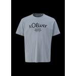 T-Shirt von s.Oliver, in der Farbe Grau, aus Baumwolle, Vorschaubild