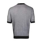 T-Shirt von Ballantyne, in der Farbe Schwarz, aus Baumwolle, andere Perspektive, Vorschaubild