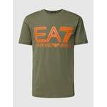 T-Shirt von EA7 Emporio Armani, aus Baumwolle, Vorschaubild