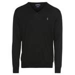 V-Pullover von Polo Ralph Lauren, in der Farbe Schwarz, aus Baumwolle, Vorschaubild