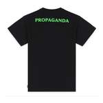T-Shirt von Propaganda, in der Farbe Schwarz, andere Perspektive, Vorschaubild